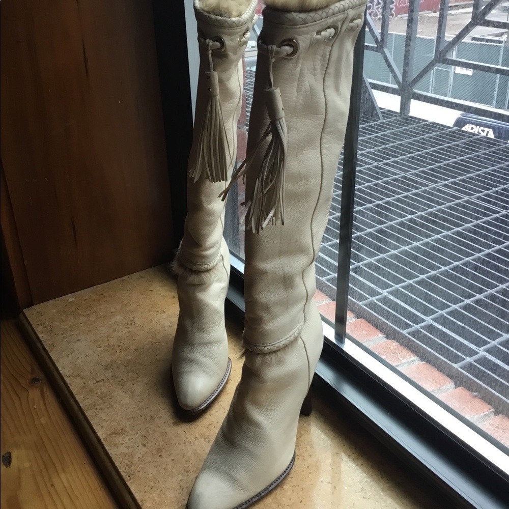 YSL boots